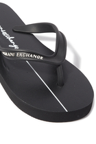 Cooper AE Logo Flat Sandals